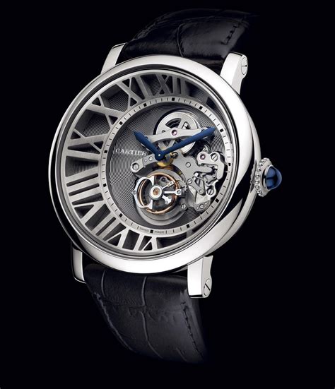 cartier rotonde flying tourbillon|Cartier Rotonde de Cartier Flying Tourbillon 18 kt White Gold .